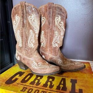 Corral Cortez Cleff Embroidery Women’s Boots